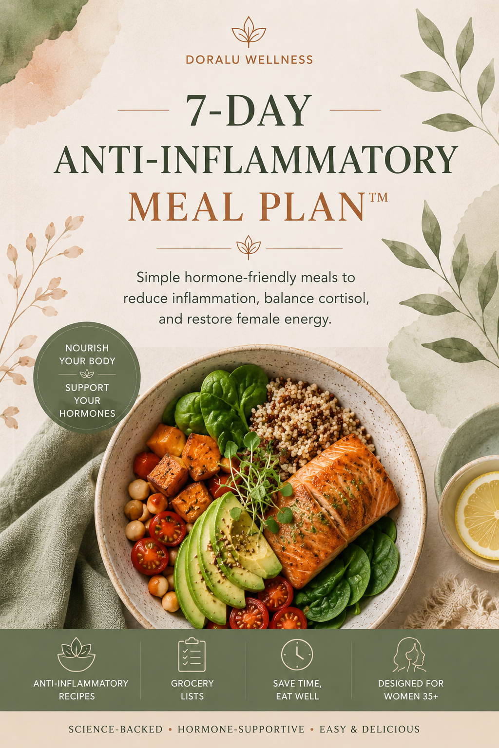 7-Day Anti-Inflammatory Meal Plan cover